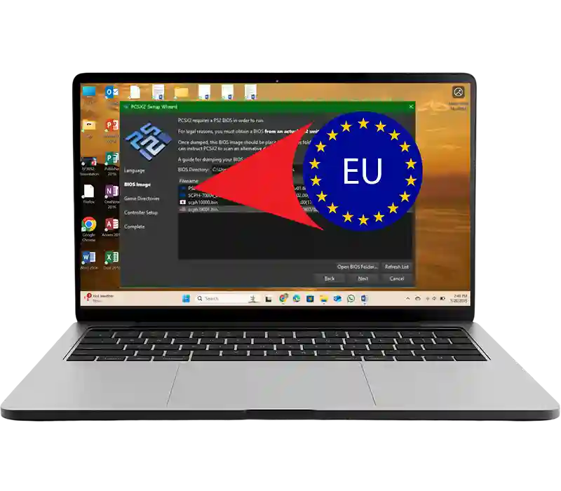 PS2 Europe Bios File