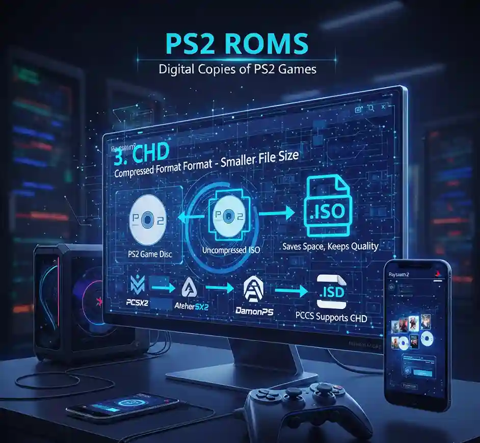 PS2 ROM Formats Exploring CHD Compression