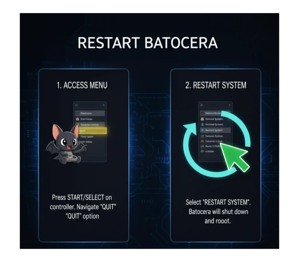 Restart Batocera