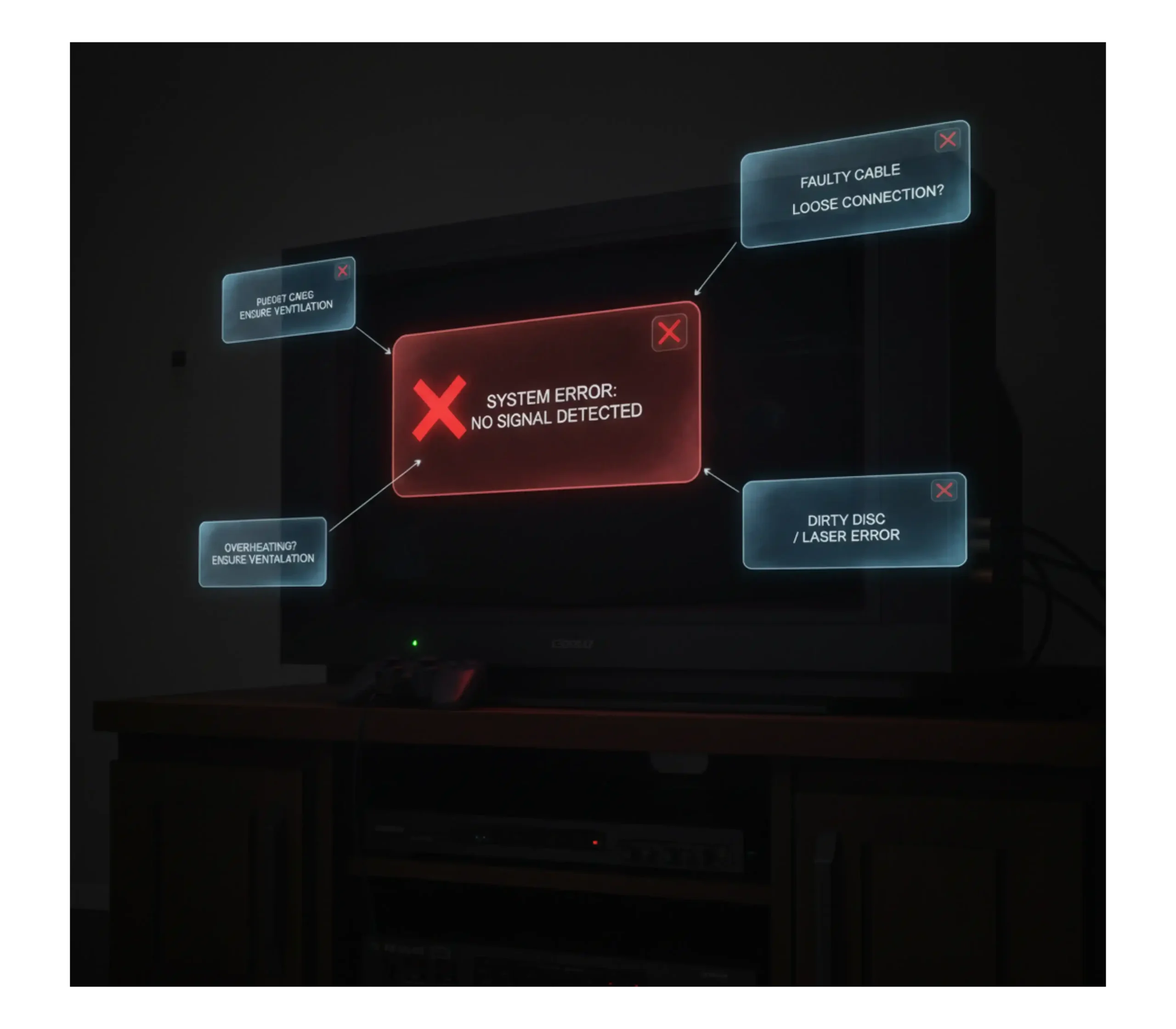 Black screen instead