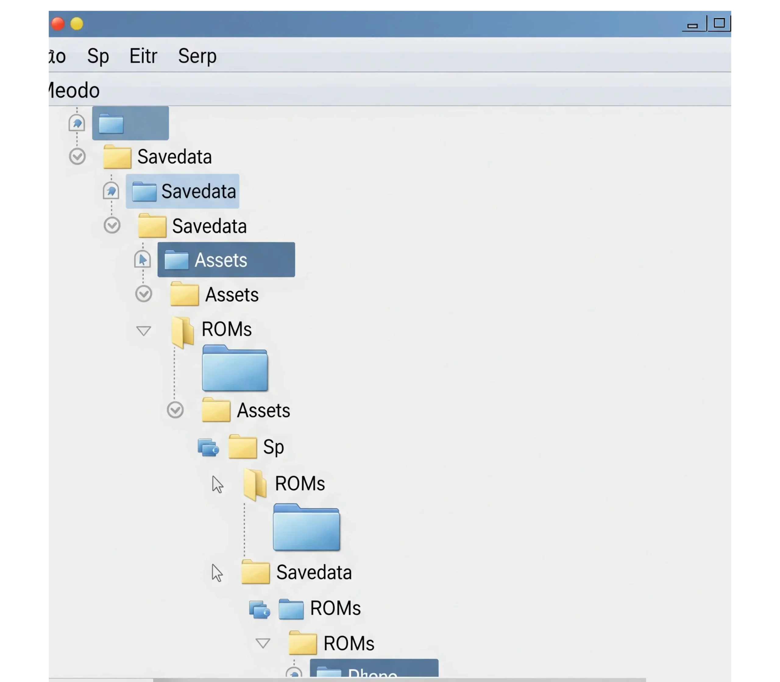 Folder Structure PPSSPP