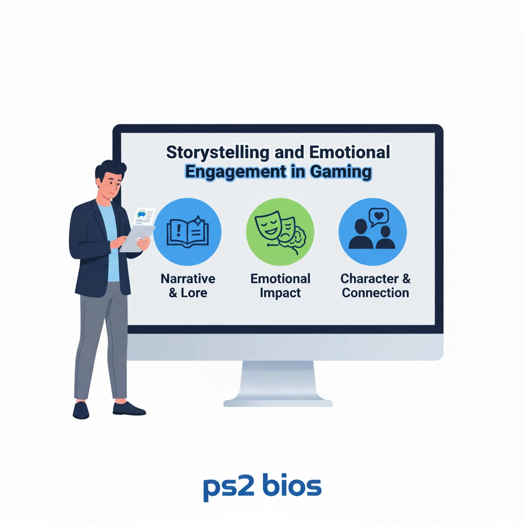 Storytelling and Emotional Engagement in Gaming in same fram