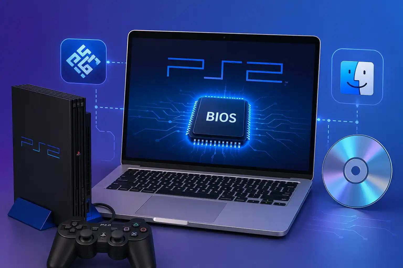 PS2 BIOS on Mac with PCSX2 emulator setup